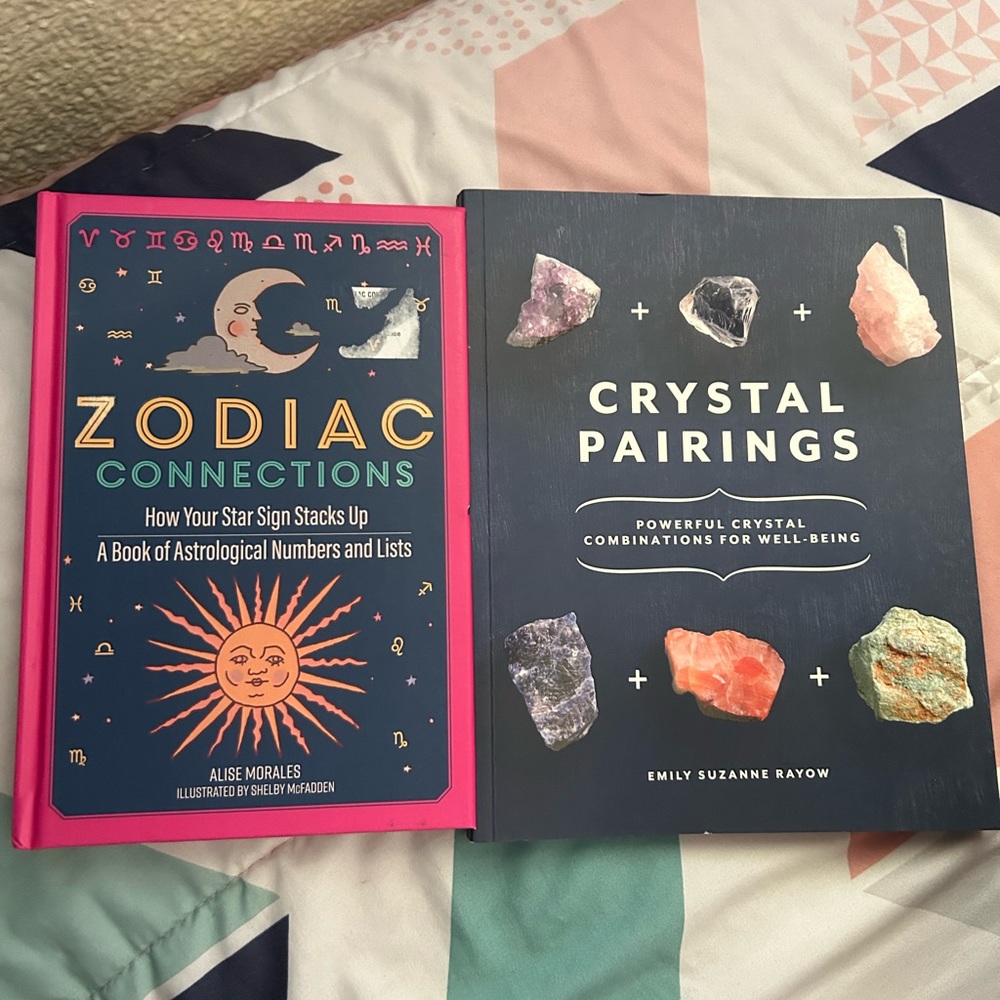 Crystals & Zodiacs Book